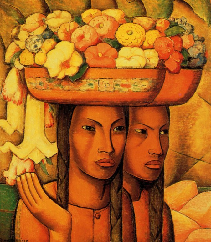 Alfredo Ramos Martinez. Sellers of flowers