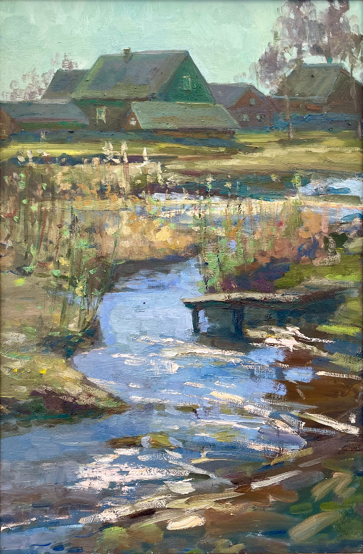 Olga Igorevna Pereverzeva. There's a creek running