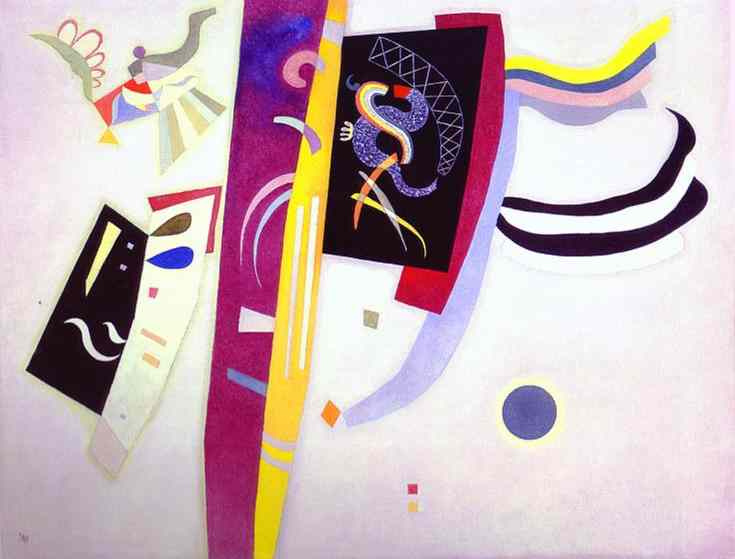 Wassily Kandinsky. Orange and purple