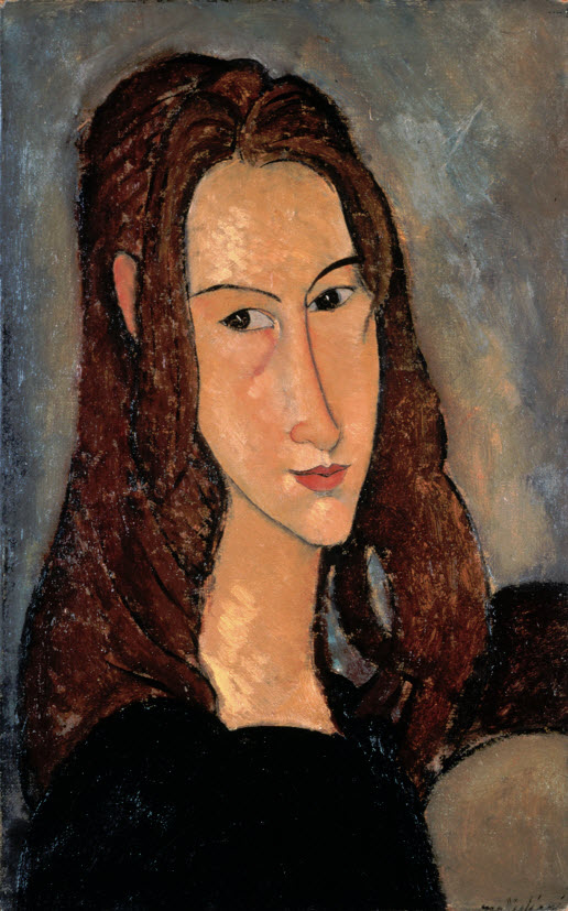 Amedeo Modigliani. Portrait Of Jeanne Hebuterne