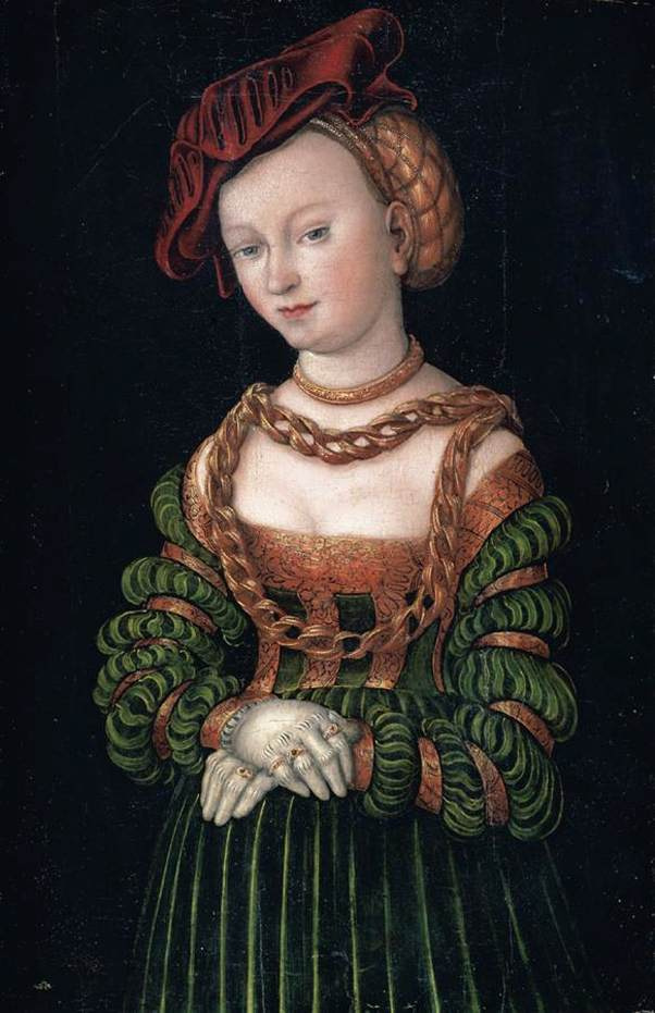 Lucas Cranach the Elder. Portrait of a woman