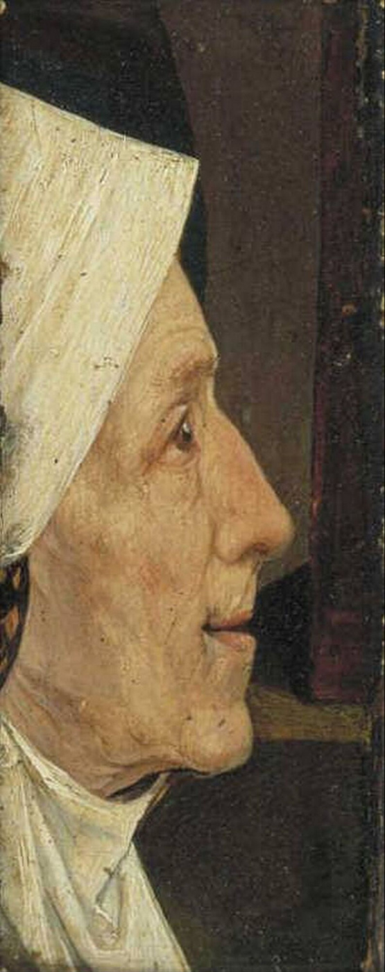 Hieronymus Bosch. The woman's head (woman's Head)