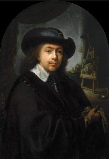 Gerrit (Gerard) Dow. Self-portrait