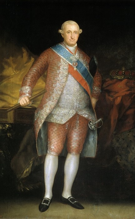Francisco Goya. Portrait of Carlos IV