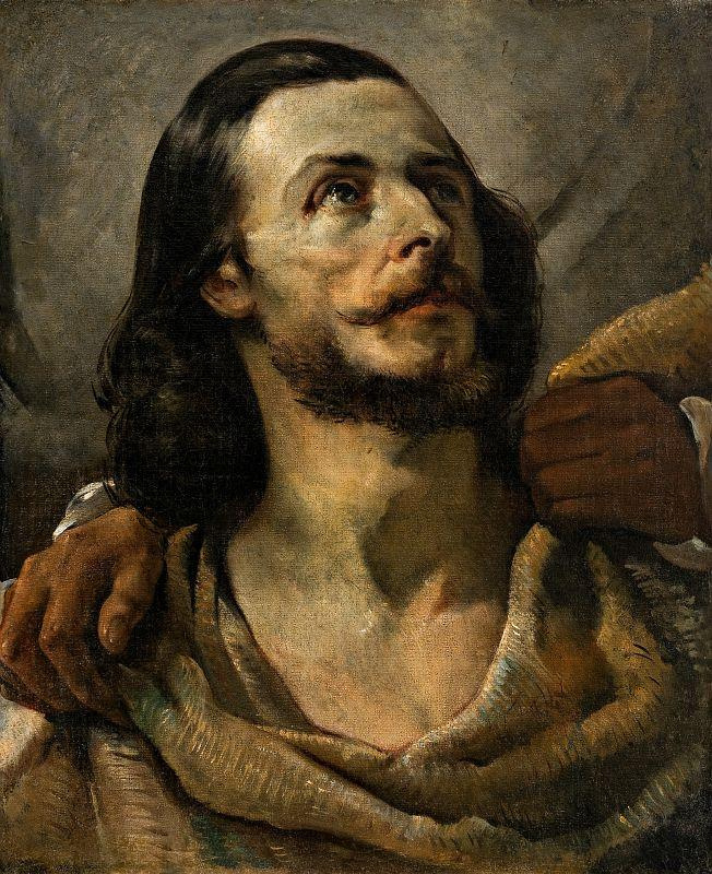 Théodore Géricault. Portrait of a man. Etude