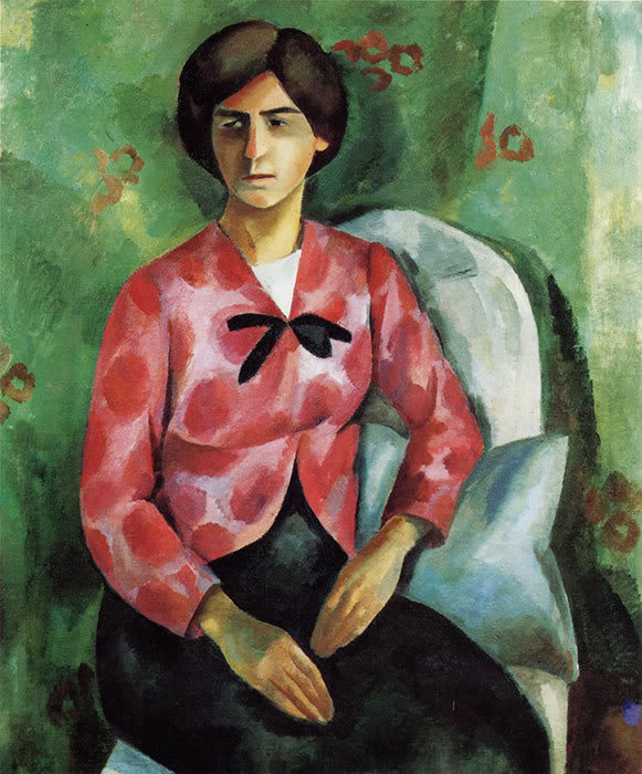 Robert Rafailovich Falk. Portrait Of Elizabeth Sergeevny Potekhina