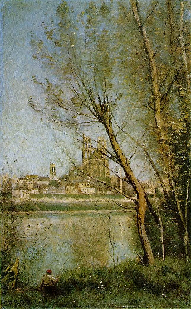 Camille Corot. Nantes Cathedral