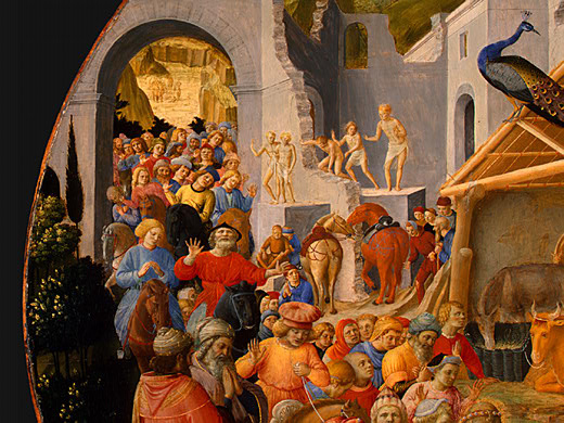 Fra Filippo Lippi. The adoration of the Magi