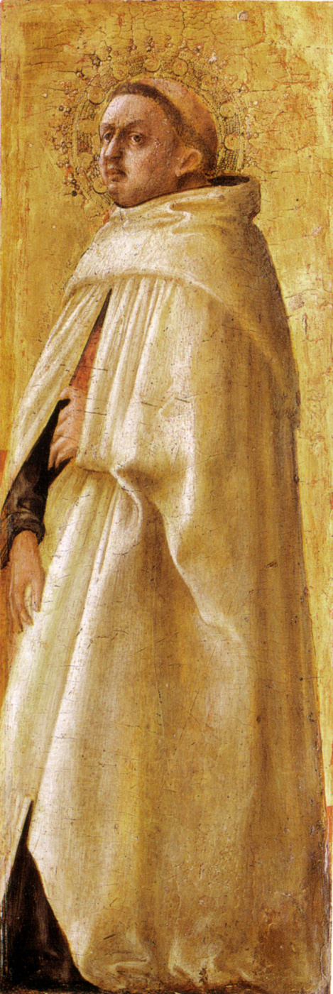 Tommaso Masaccio. Saint Carmelite (beardless)