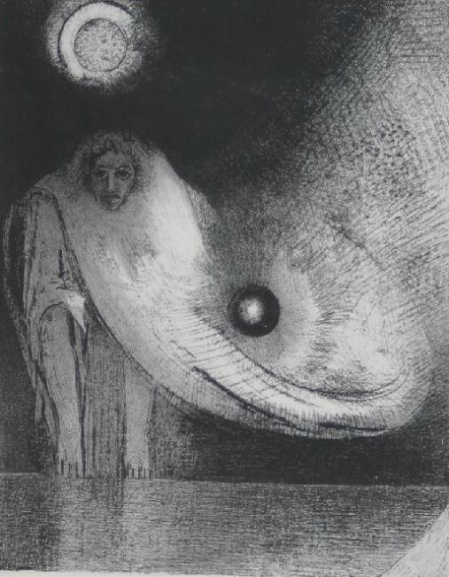 Odilon Redon. Buddha. From the series "The Temptation of Saint Anthony"
