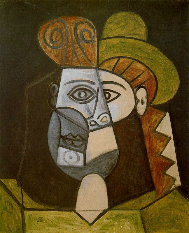 Pablo Picasso. The woman in the green hat