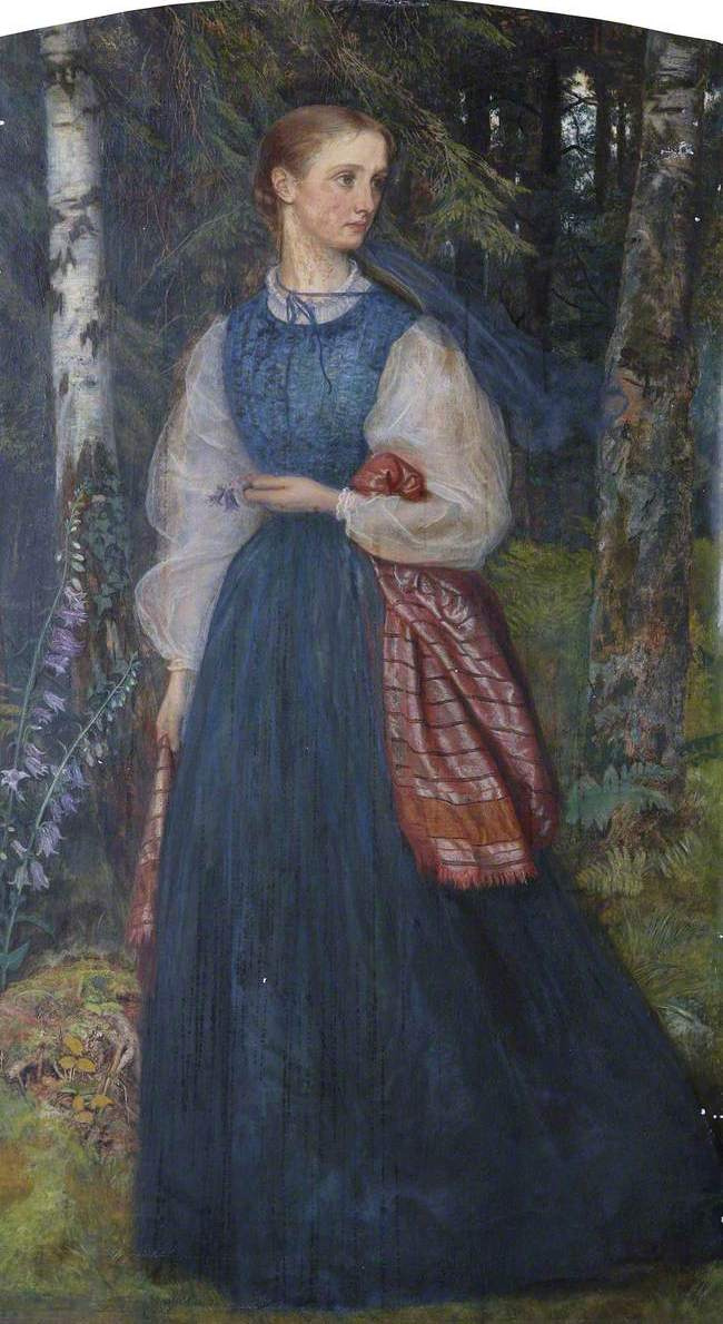 Arthur Hughes. Mrs. Thomas Wulner, nee Alice Gertrude Vog