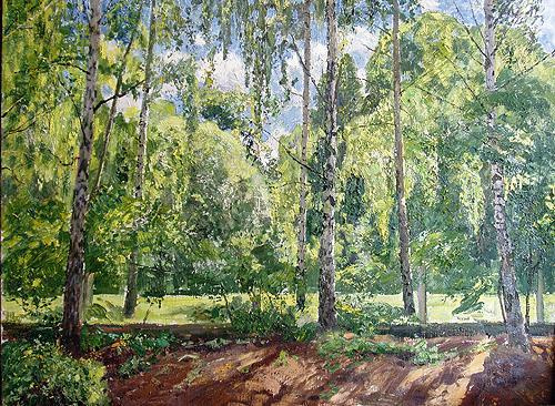 Boris Nikolayevich Gladchenko.. Landscape, b \ n