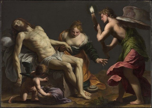 Alessandro Turci. Lamentation of the body of Christ