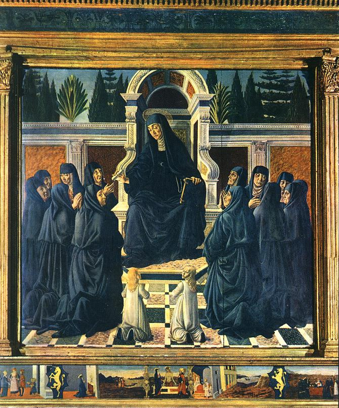 Andrea del Verrocchio. Saint Monica