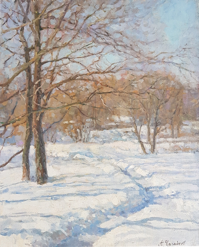 Aleksandr Chagadaev. Winter trail