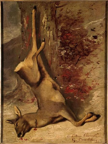 Gustave Courbet. Deer