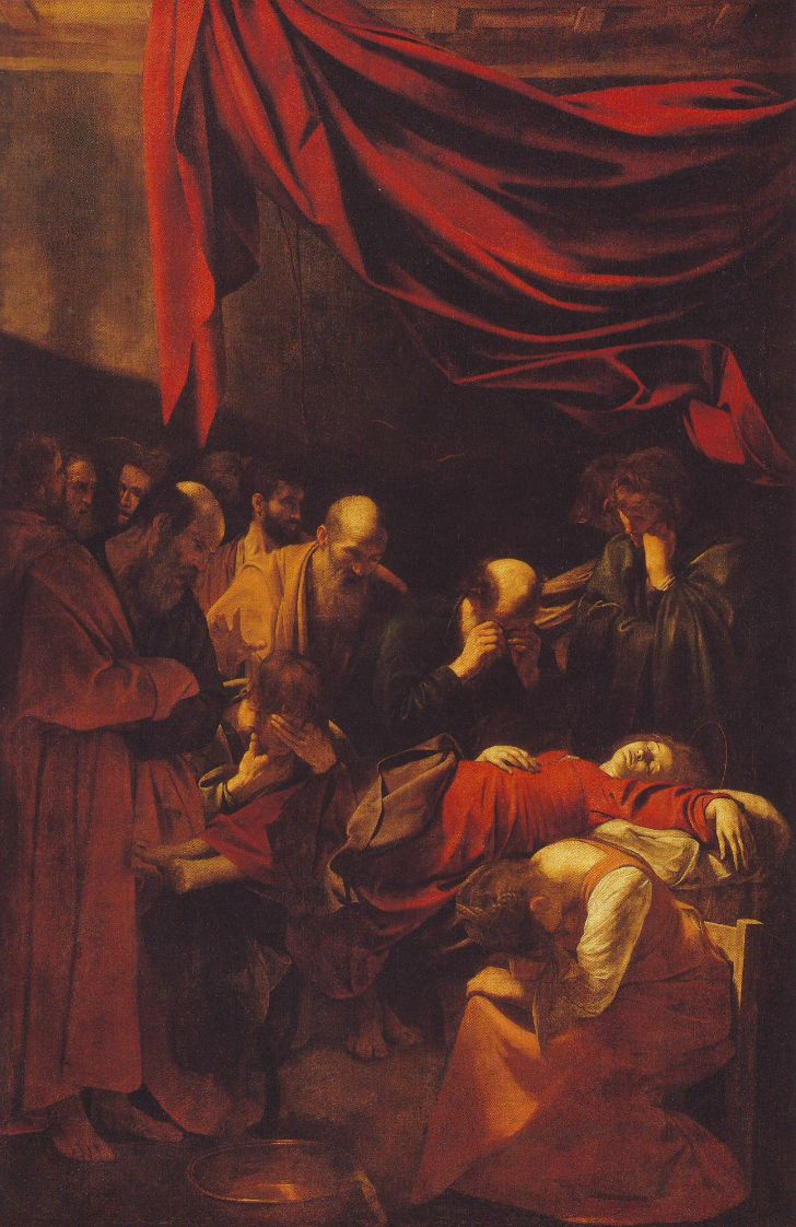 Michelangelo Merisi de Caravaggio. Успение Богоматери