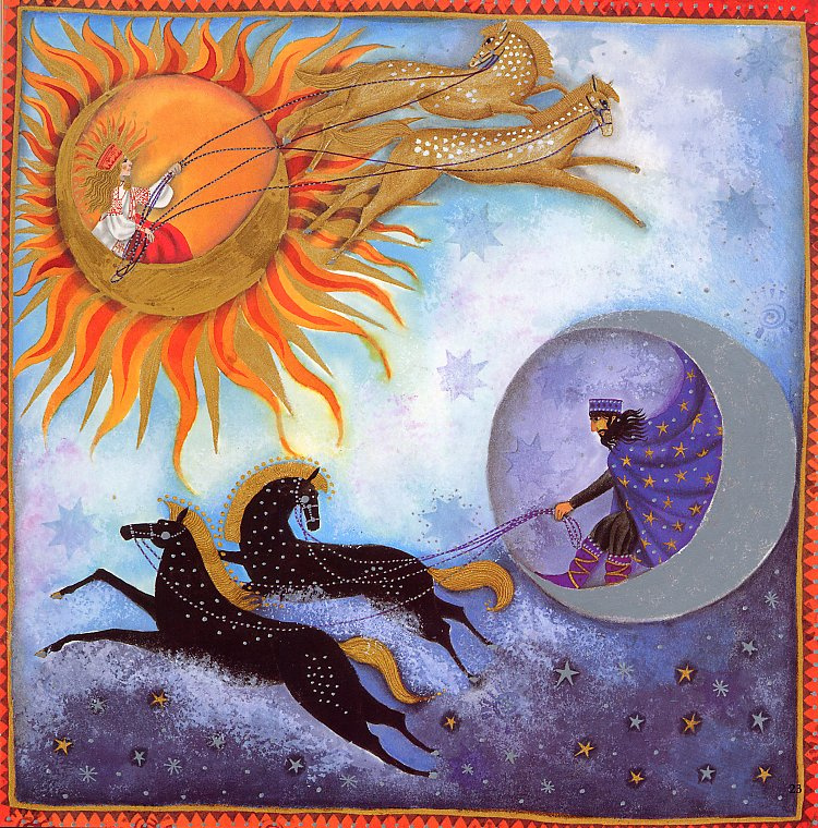 Jane Ray. The sun and the moon