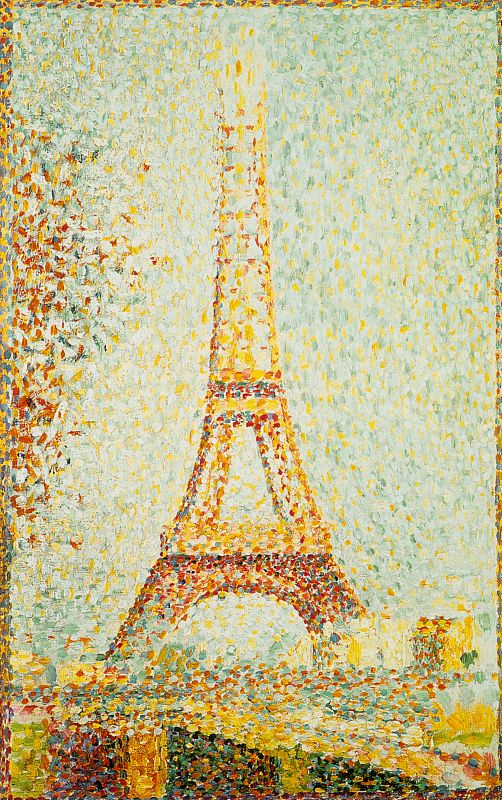 Жорж Сёра. Эйфелева башня. Париж