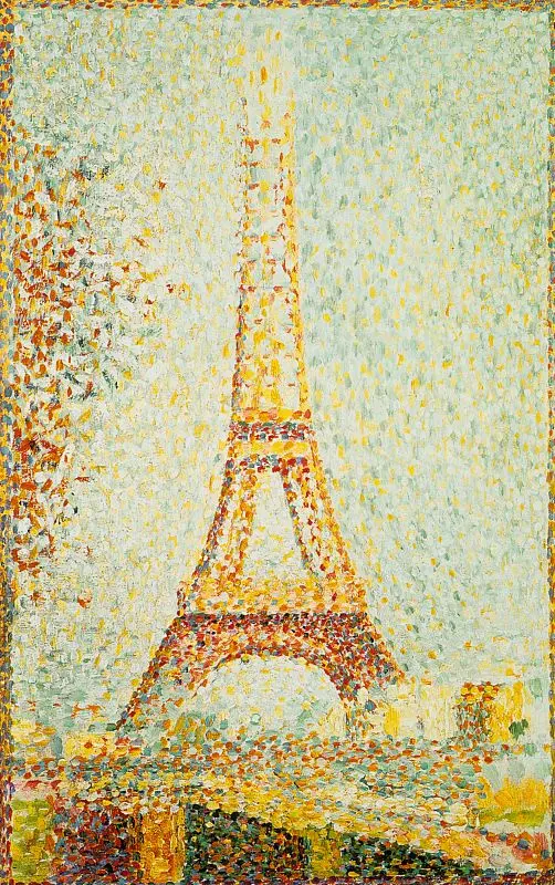 Georges Seurat. La tour Eiffel. Paris