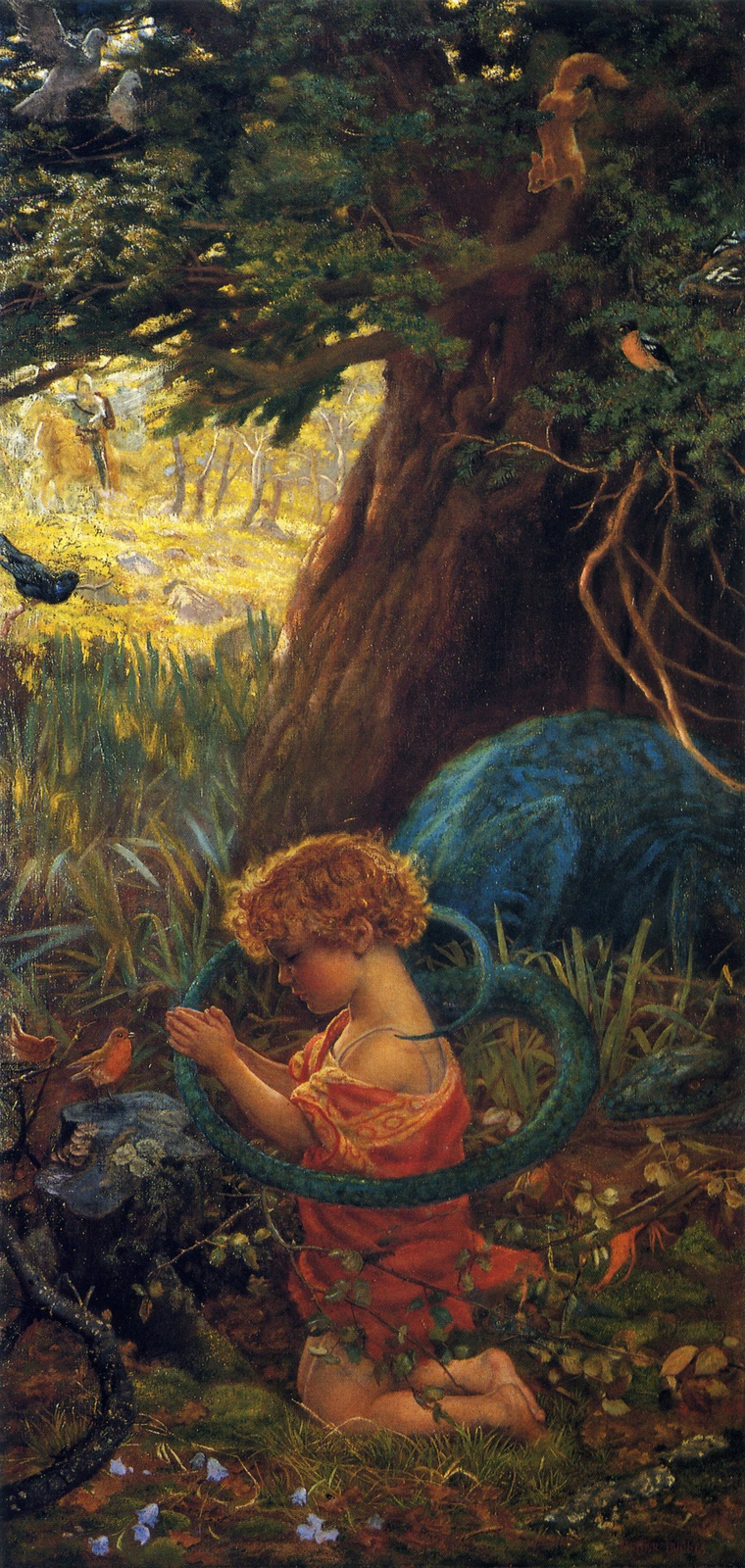 Arthur Hughes. The rescue