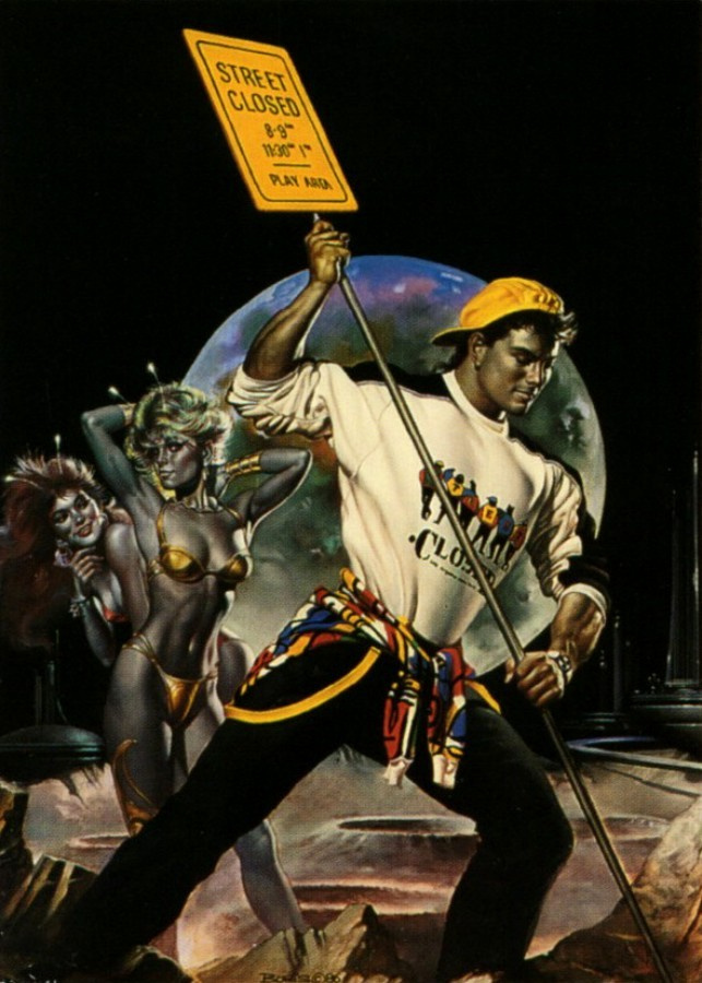 Boris Vallejo (Valeggio). Blocked the street