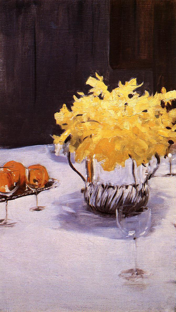 John Singer Sargent. Still life with daffodils