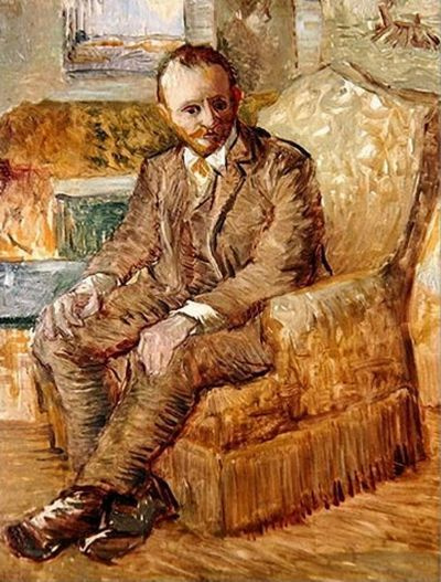 Вінсент Ван Гог. Портрет арт-дилера Александра Рида, сидящего в кресле