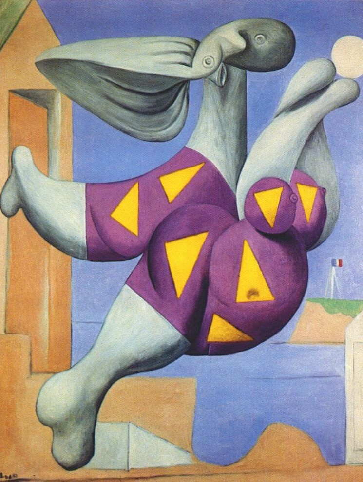 Pablo Picasso. Bather with beach ball