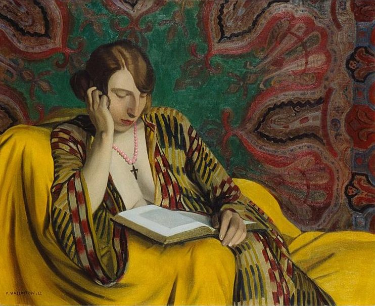 Felix Vallotton. Reading