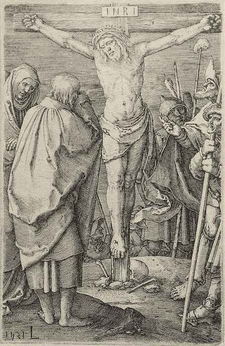 Lucas van Leiden (Luke of Leiden). The Crucified Christ