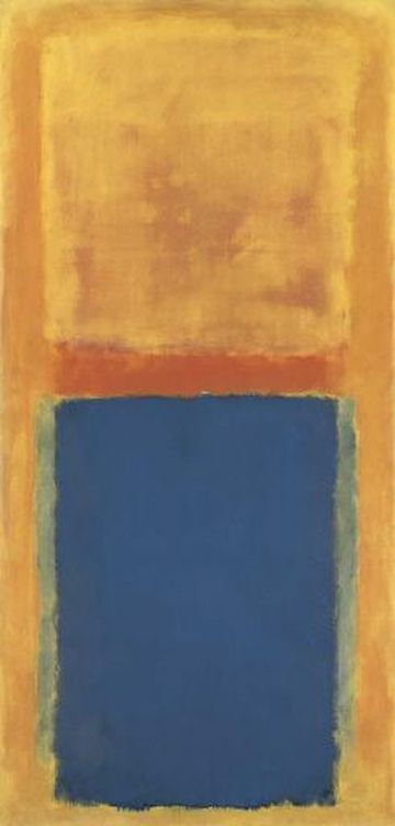 Rothko Mark. Widmung an Matisse