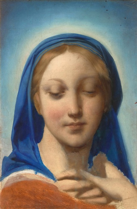 Jean Auguste Dominique Ingres. 圣母玛利亚