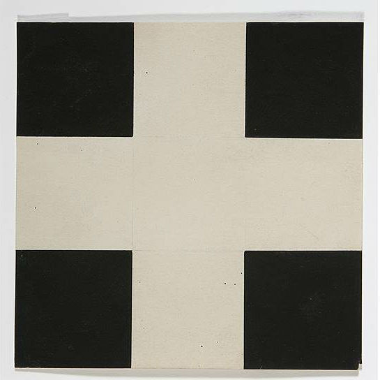 Ilya Chashnick. Suprematist cross