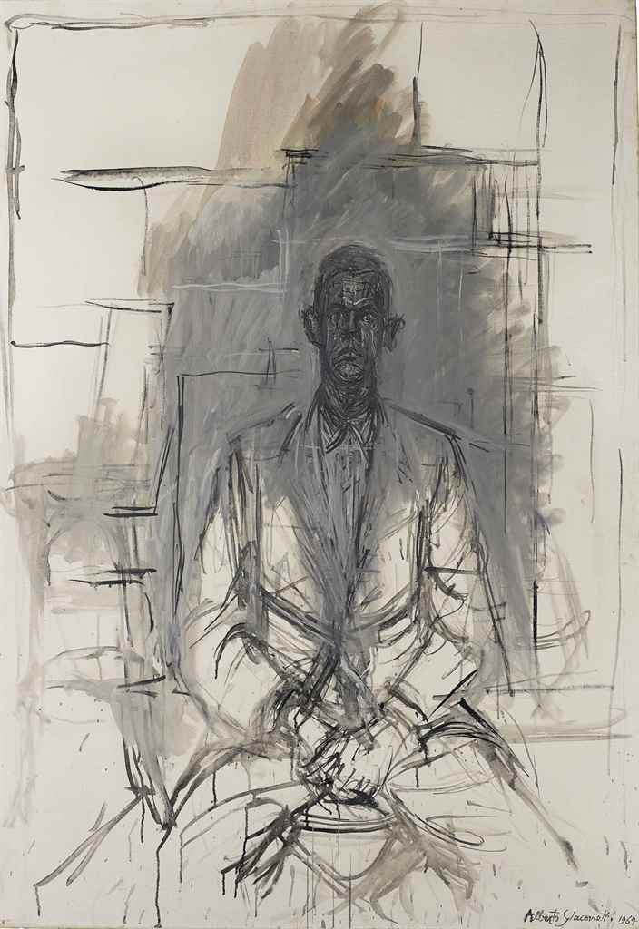 Alberto Giacometti. Porträt von James Lord