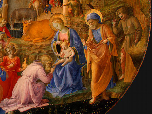 Fra Filippo Lippi. The adoration of the Magi