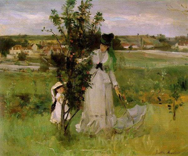 Berthe Morisot. Cache-cache