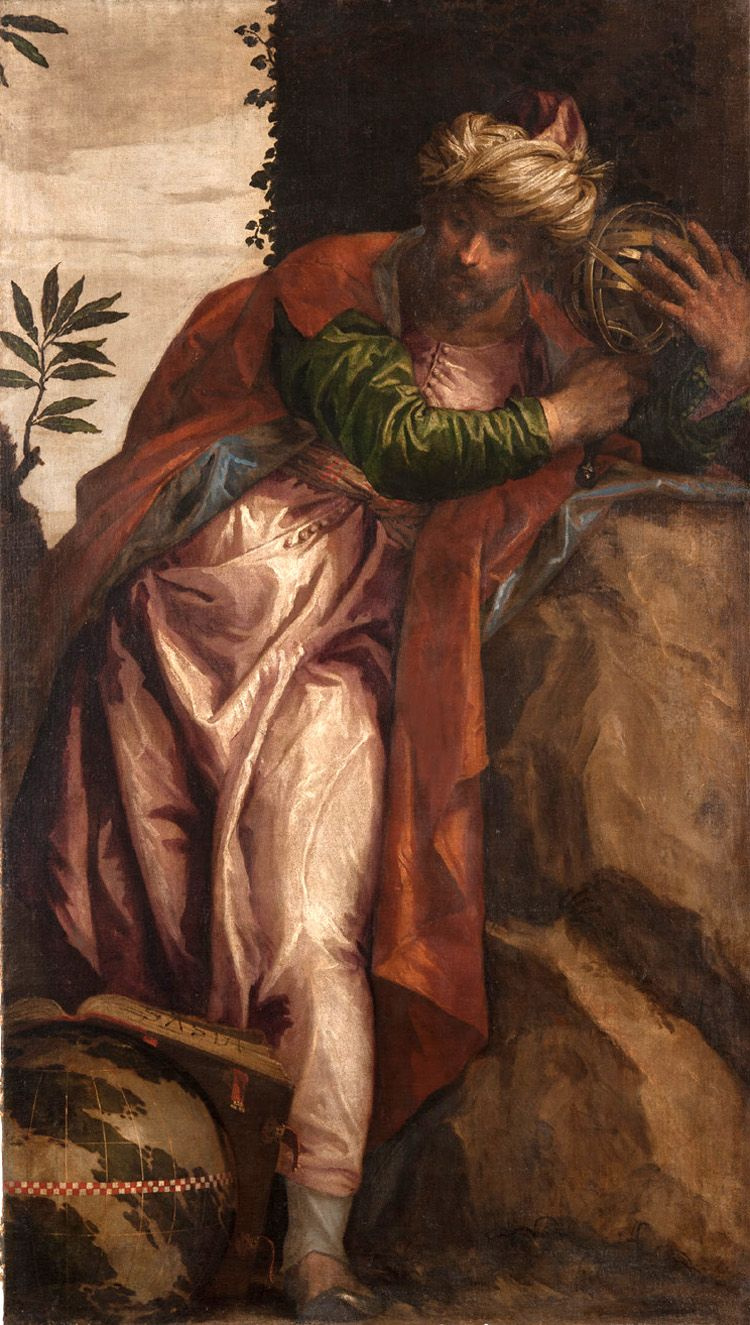 Paolo Veronese. Zoroastro. Allegoria dell'astronomia con la sfera amillare