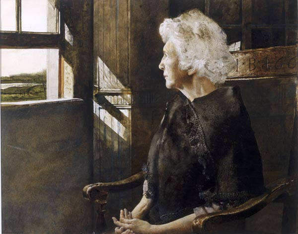 Andrew Wyeth. Portrait Of Henrietta