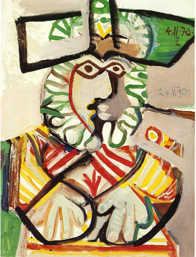 Pablo Picasso. Musketeer