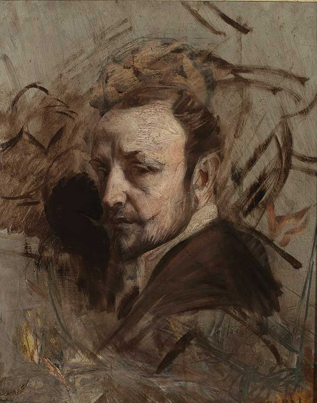 Giovanni Boldini. Self-portrait