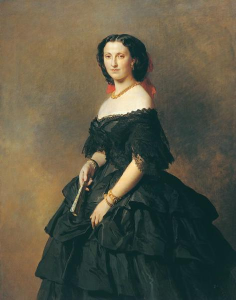 Franz Xaver Winterhalter. Portrait of Princess Elizabeth A. Baryatinsky