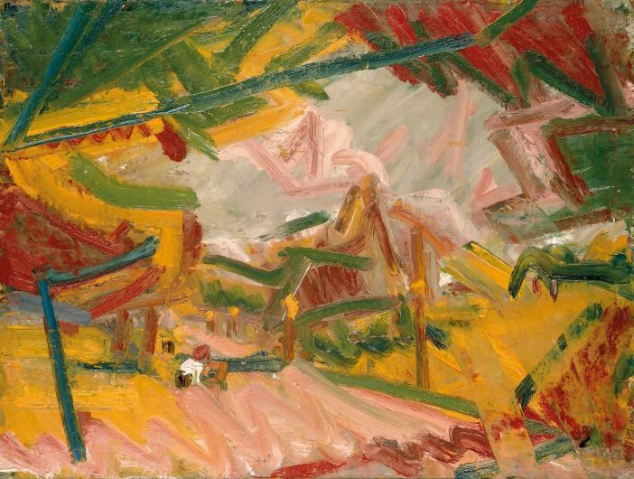 Frank Auerbach. Primrose Hill