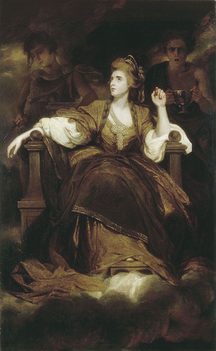 Portrait of Sarah Siddons as a Muse of Tragedy