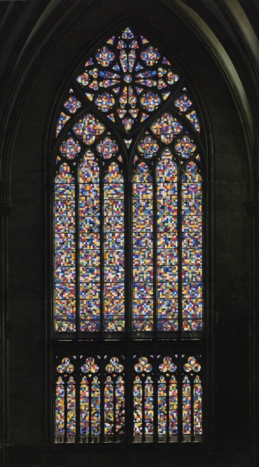 Stained glass window of Cologne Cathedral