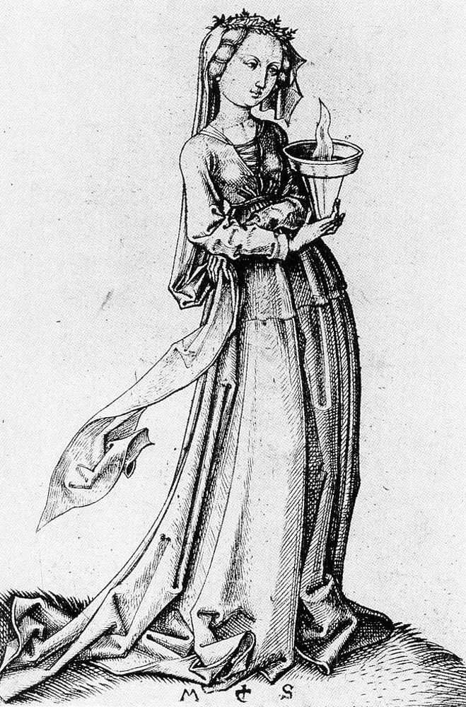 Martin Schongauer. Virgin