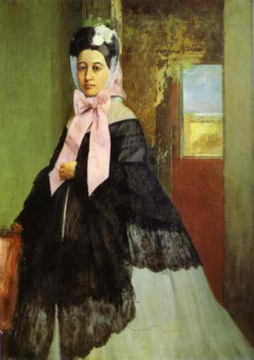 Edgar Degas. Portrait Of Therese Degas