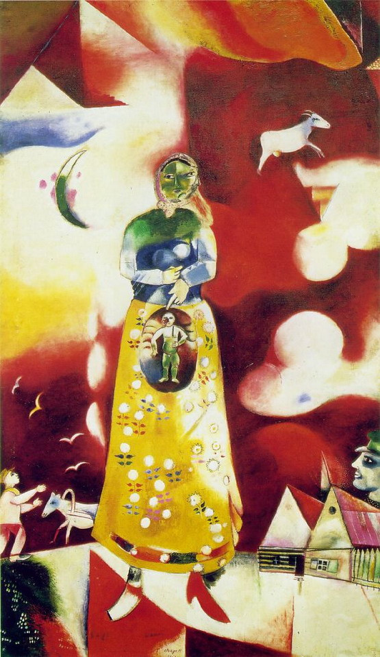 Marc Chagall. 母亲