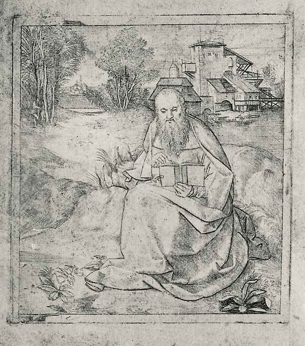 Giulio Campagnola. Saint Jerome